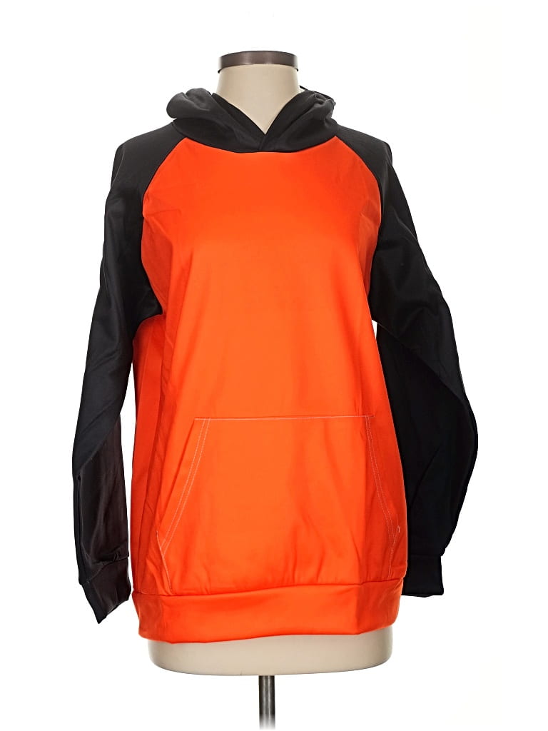 Pre-owned Unbranded Sweatshirt In Orange