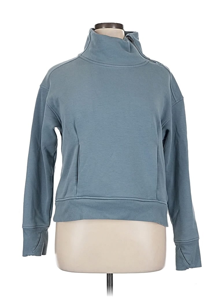 Pre-owned All In Motion Sweatshirt In Blue