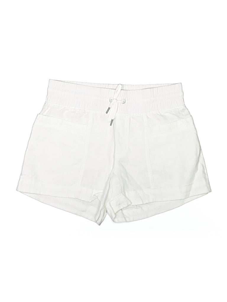 Pre-owned Athleta Athletic Shorts In White