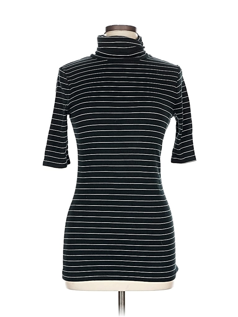 Click to view more detailed imagery on our partner's website Pre-owned A New Day Short Sleeve Turtleneck In Black