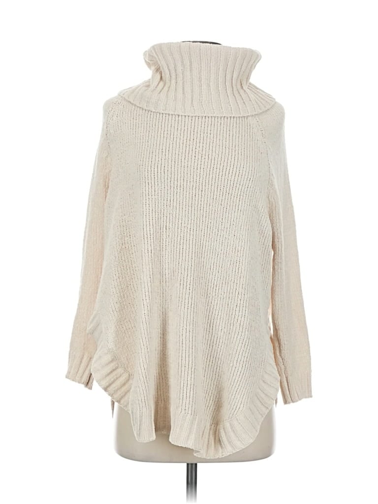 Pre-owned Ann Taylor Loft Outlet Turtleneck Sweater In Brown