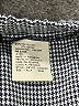 Halmode Houndstooth Gray Blue Casual Skirt Size 24 - photo 4
