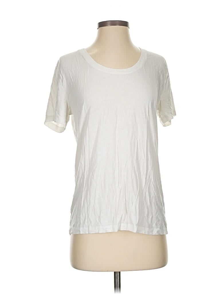 Pre-owned Able Short Sleeve T-shirt In White
