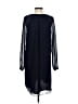 CAbi 100% Polyester Chevron-herringbone Blue Casual Dress Size S - photo 2