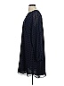 CAbi 100% Polyester Chevron-herringbone Blue Casual Dress Size S - photo 5