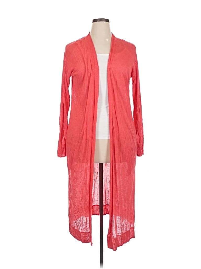 Pre-owned Michael Michael Kors Cardigan Sweater In Red