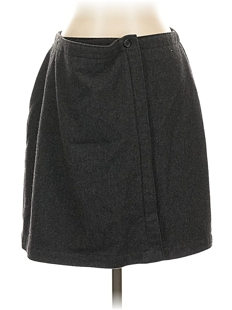 Pre-owned Gap Casual Skirt In Gray