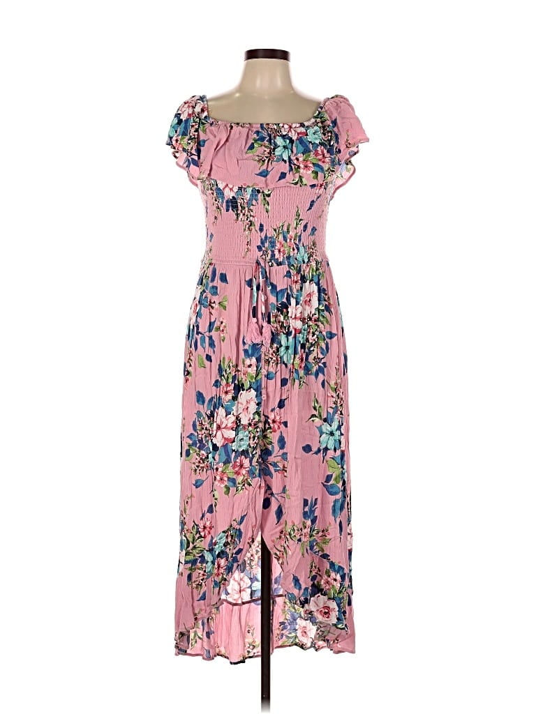 Pre-owned Xhilaration Casual Dress In Pink