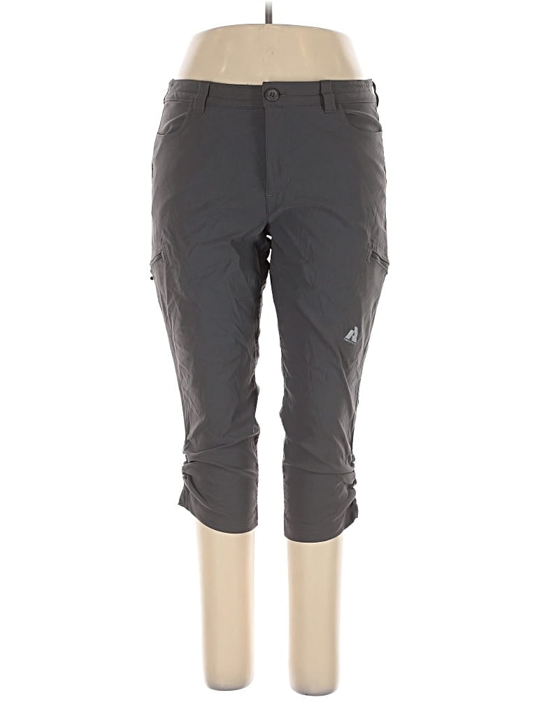 Pre-owned Eddie Bauer Casual Pants In Gray