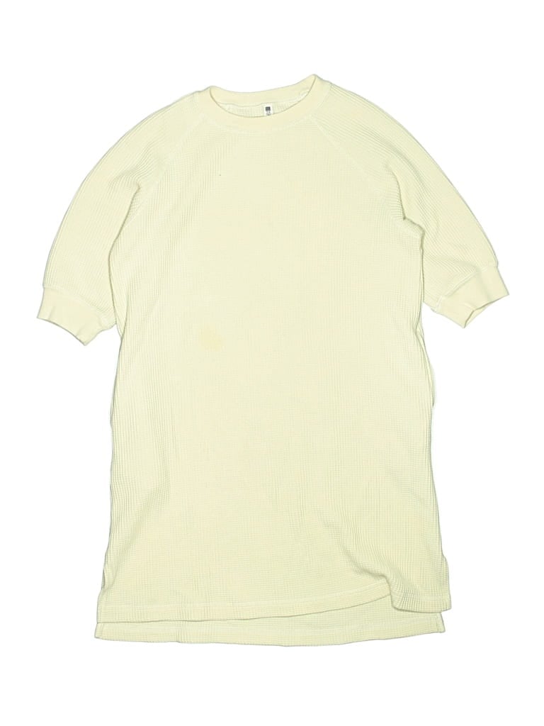 Pre-owned Uniqlo Kids' Dress In Yellow