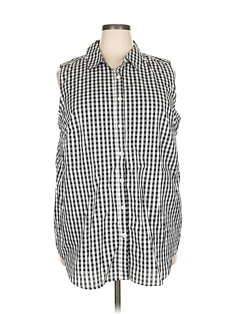 Pre-owned Woman Within Casual Dress In Black