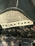 Trina Turk 100% Wool Animal Print Black Cardigan Size XXS (estimated) - photo 7