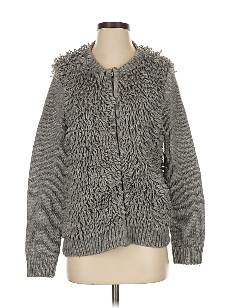 MADEWELL Pre-owned Cardigan Sweater In Gray