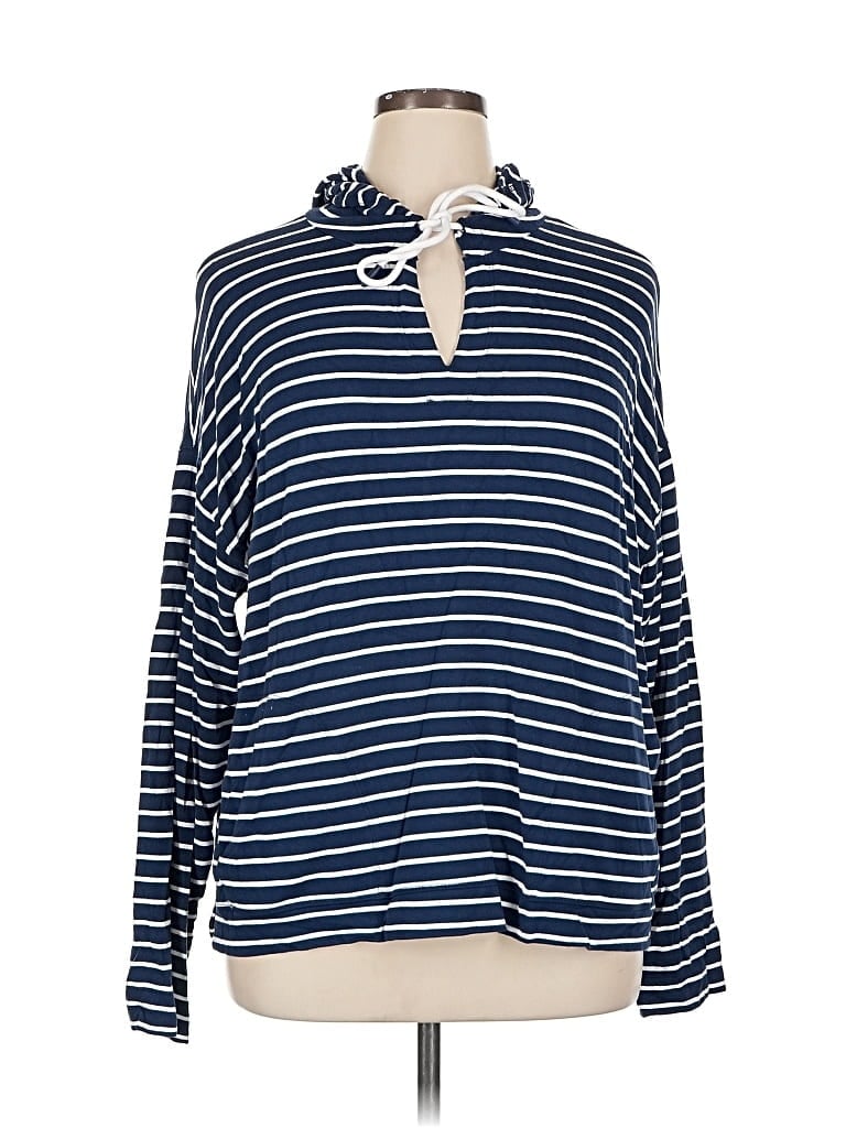 Pre-owned Time And Tru Pullover Sweater In Blue