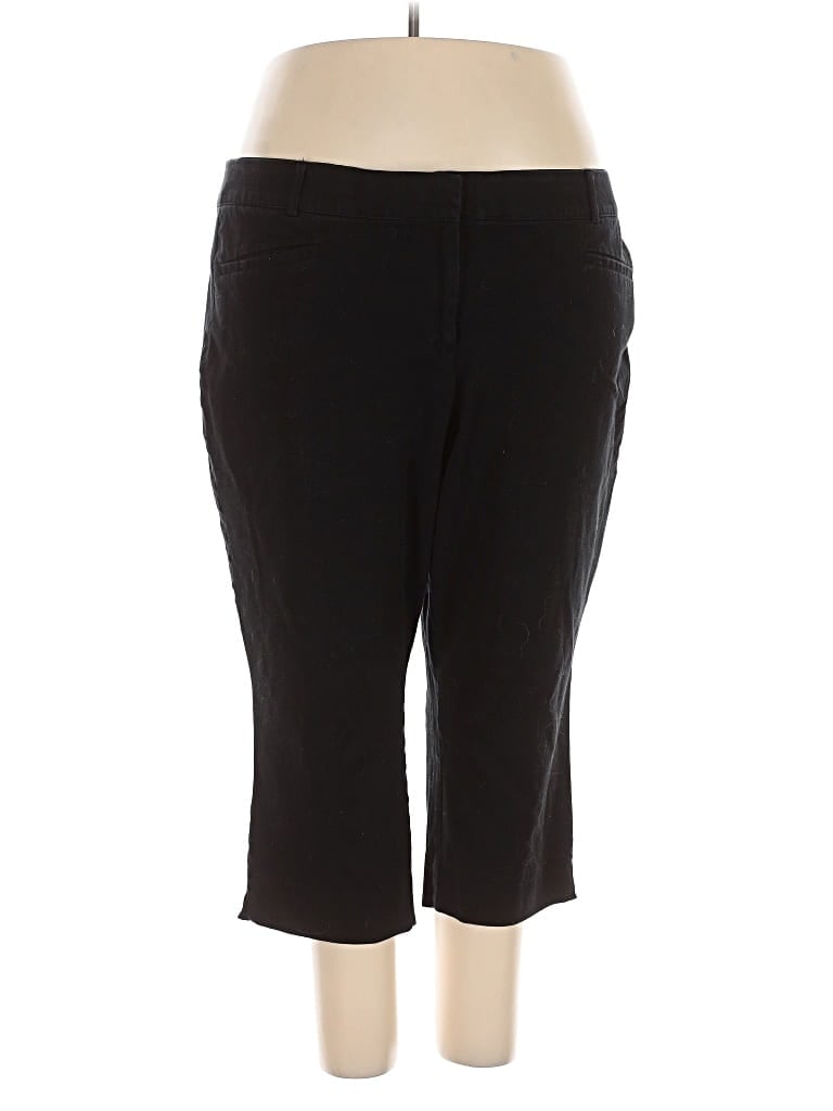 Pre-owned Lane Bryant Casual Pants In Black