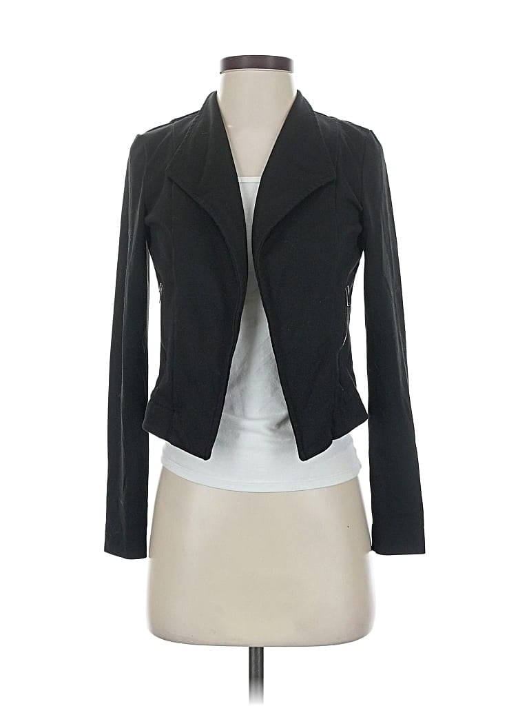 Pre-owned Banana Republic Factory Store Blazer Jacket In Black