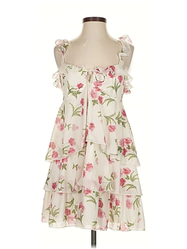 WILD FABLE Pre-owned Cocktail Dress In White