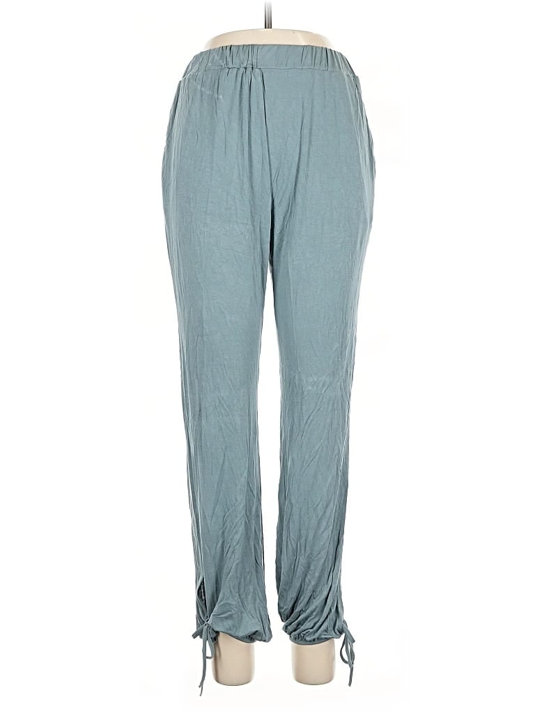 Pre-owned Double Zero Casual Pants In Blue