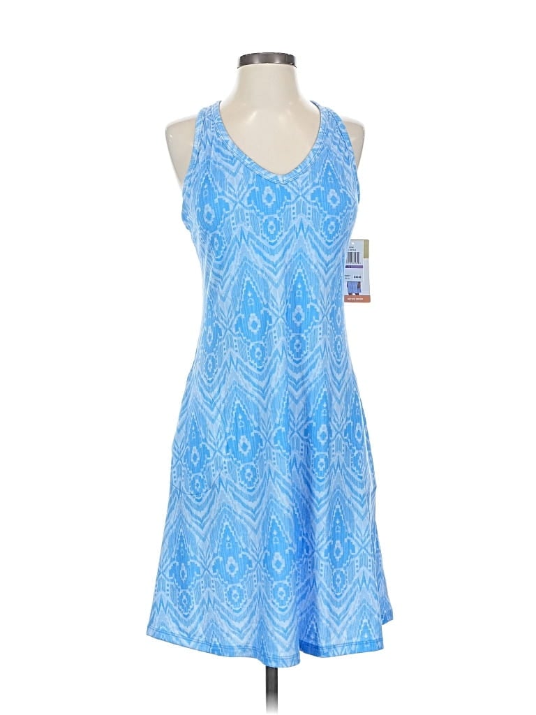 Pre-owned Zeroxposur Casual Dress In Blue