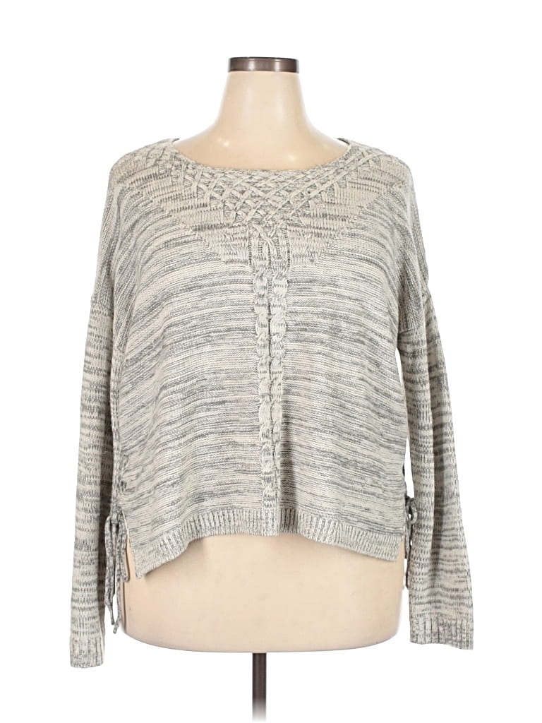 Pre-owned Cloud Chaser Pullover Sweater In Gray