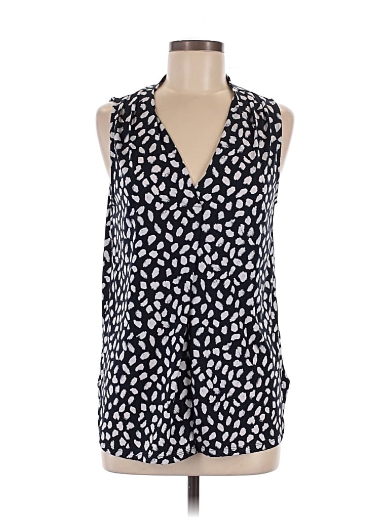 Pre-owned 41hawthorn Sleeveless Blouse In Black