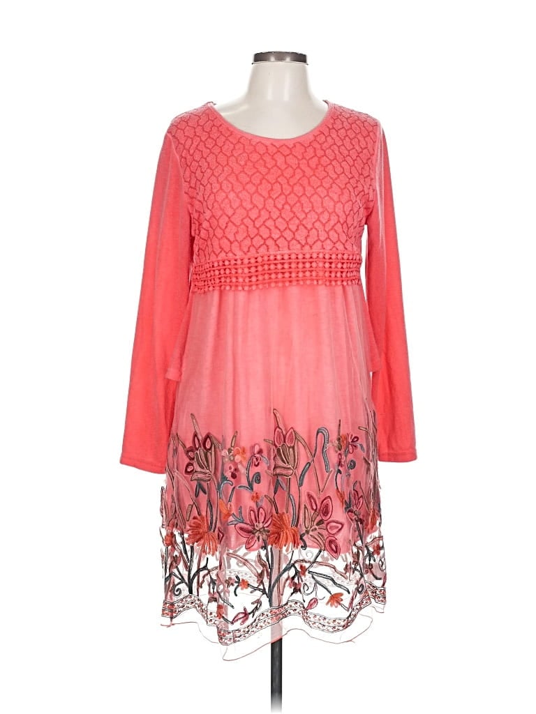 Pre-owned Simply Couture Casual Dress In Pink
