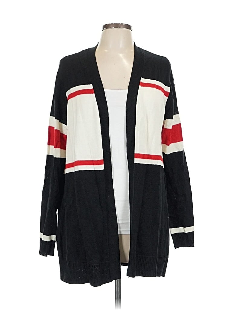 LANE BRYANT Pre-owned Cardigan Sweater In Black