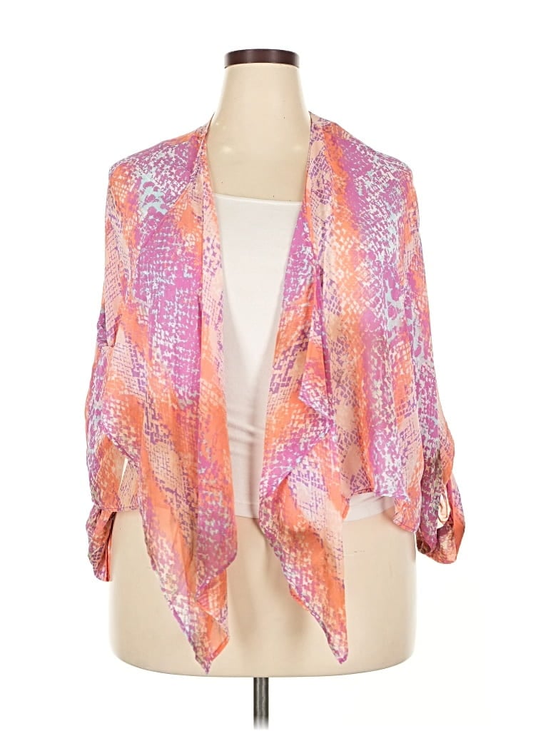 C. Wonder Cardigan Sweater In Pink