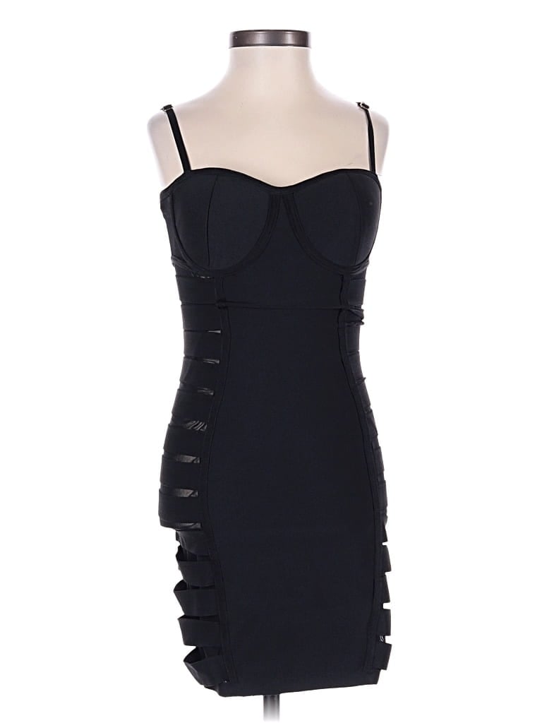 Pre-owned Superdown Cocktail Dress In Black
