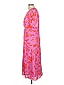 Rhode 100% Viscose Hearts Pink Casual Dress Size 2 - photo 5
