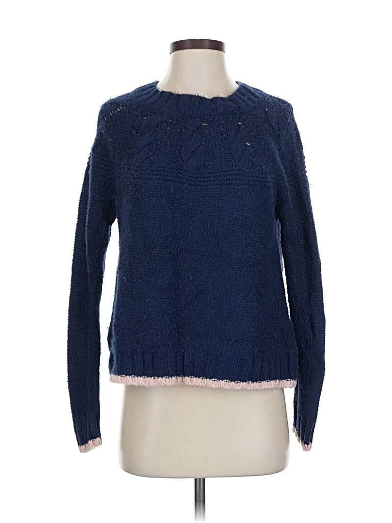 Pre-owned Aerie Pullover Sweater In Blue