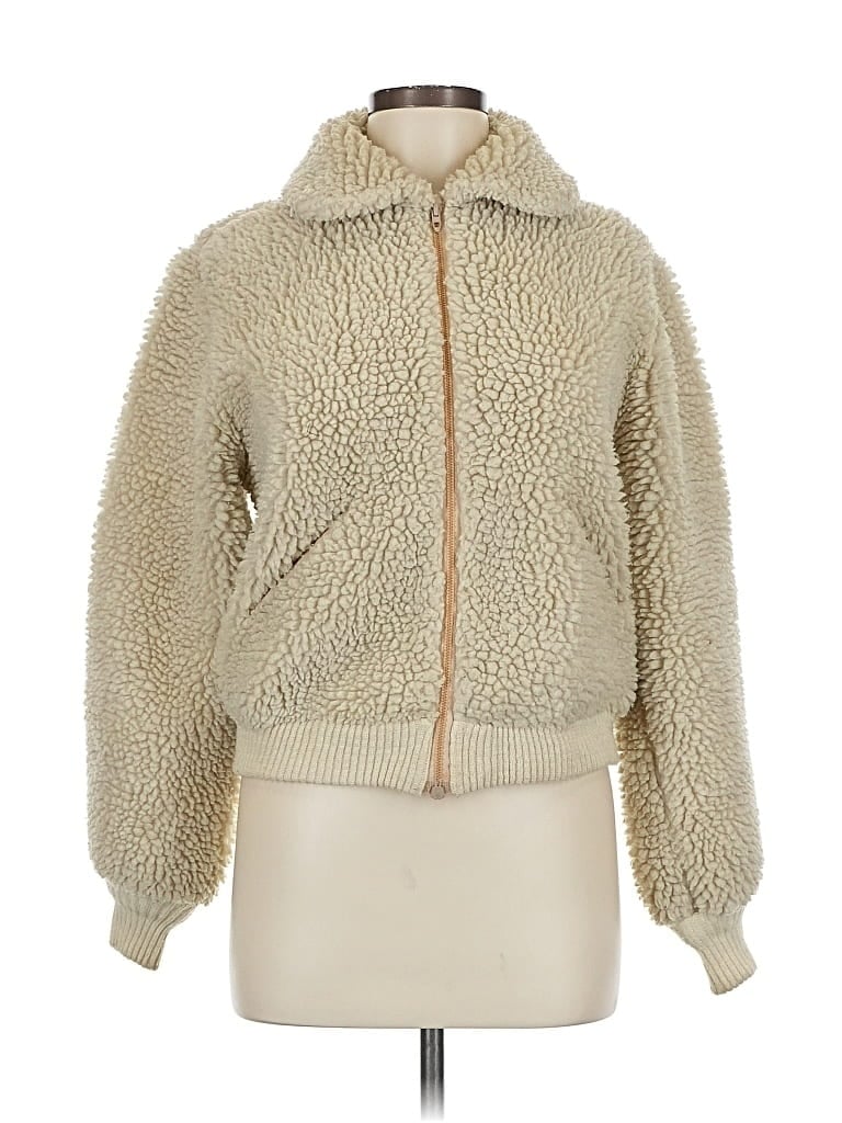 Pre-owned Betmar Cardigan Sweater In White