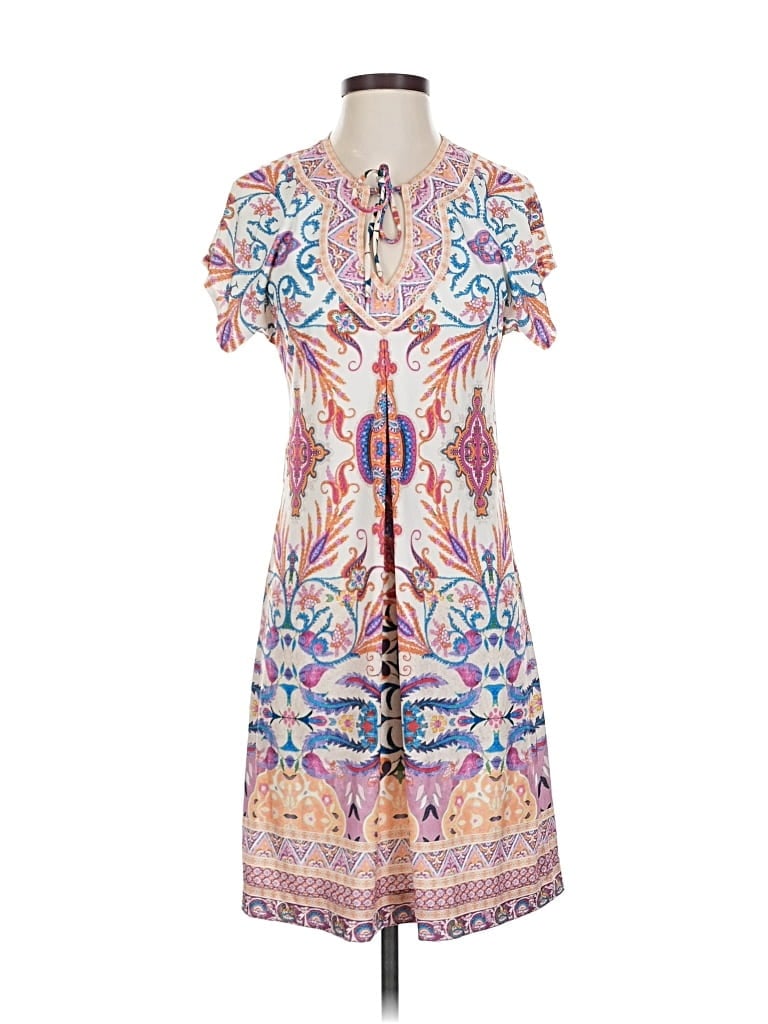 Click to view more detailed imagery on our partner's website Pre-owned Hale Bob Casual Dress In Pink
