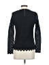 J. McLaughlin 100% Cotton Black Long Sleeve Top Size S - photo 2