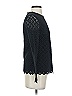 J. McLaughlin 100% Cotton Black Long Sleeve Top Size S - photo 4