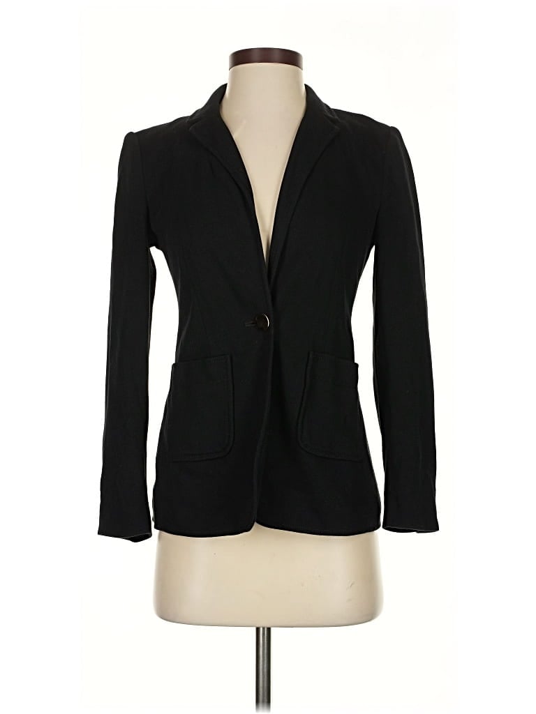Pre-owned Ann Taylor Loft Blazer Jacket In Black