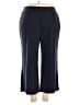 Lane Bryant Solid Blue Dress Pants Size 18 - photo 1