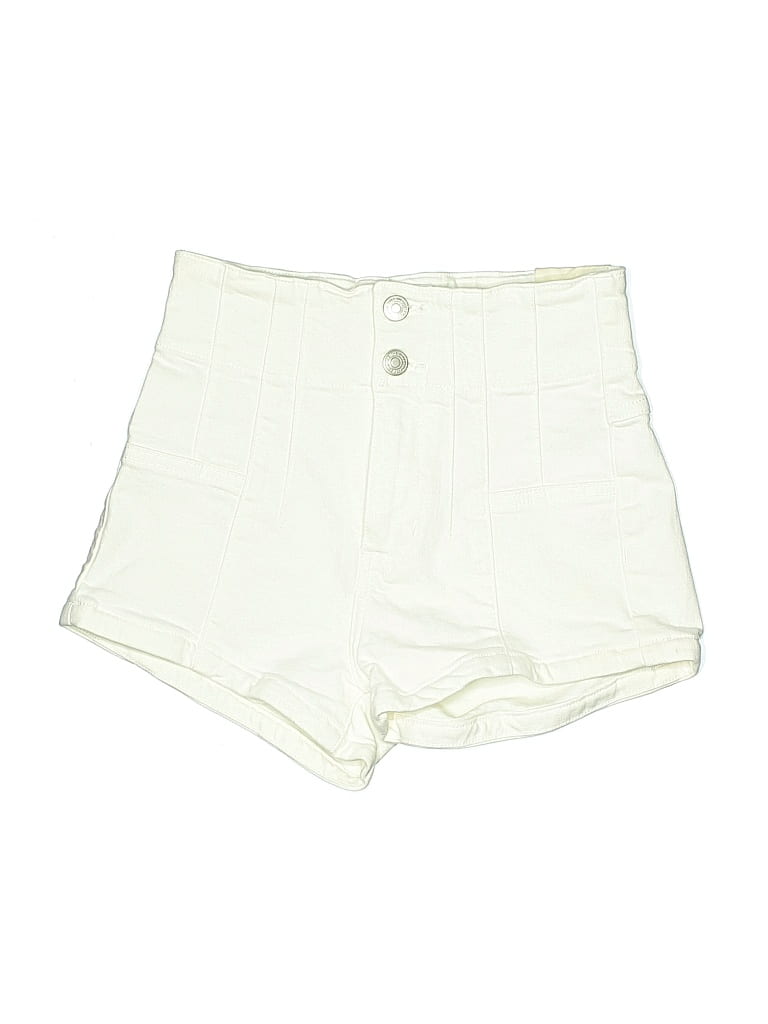 Pre-owned We The Free Denim Shorts In White