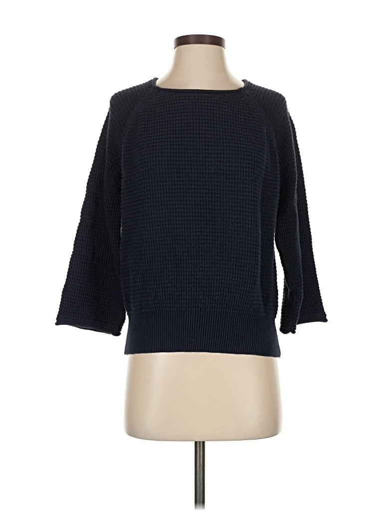 Pre-owned Ann Taylor Factory Pullover Sweater In Blue