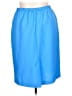 CB 100% Polyester Solid Blue Casual Skirt Size 20 - photo 2