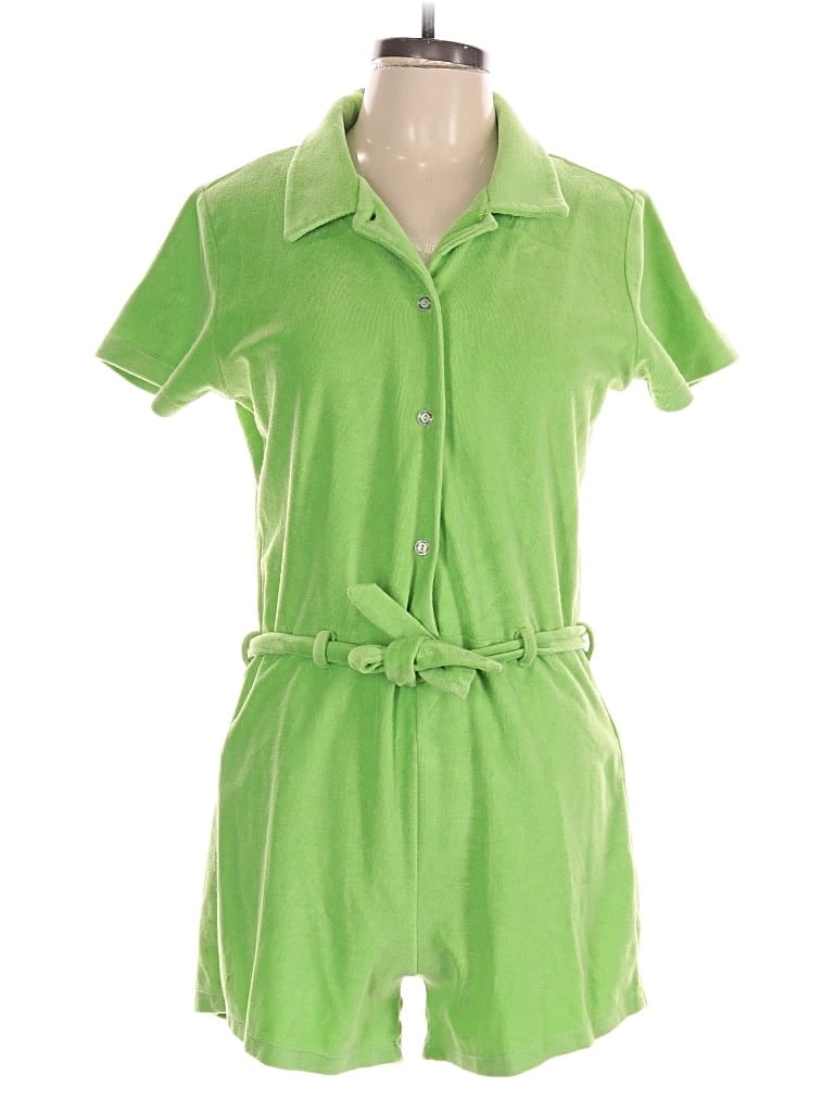 Pre-owned Love Stories Romper In Green