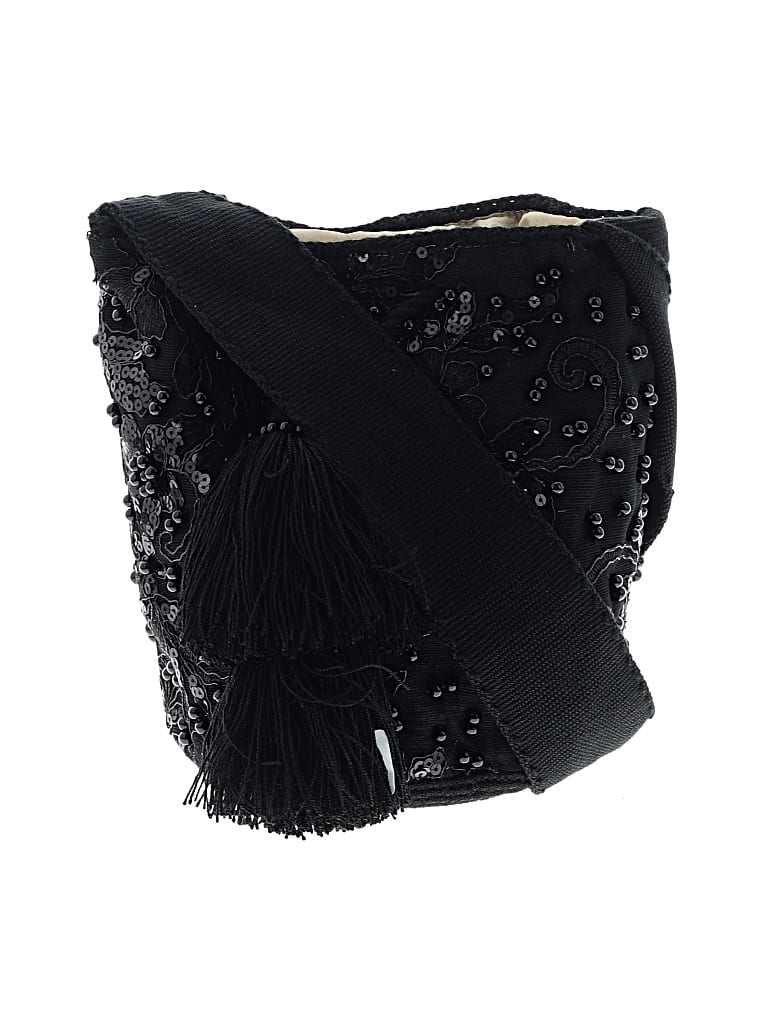 Pre-owned Unbranded Bucket Bag In Black