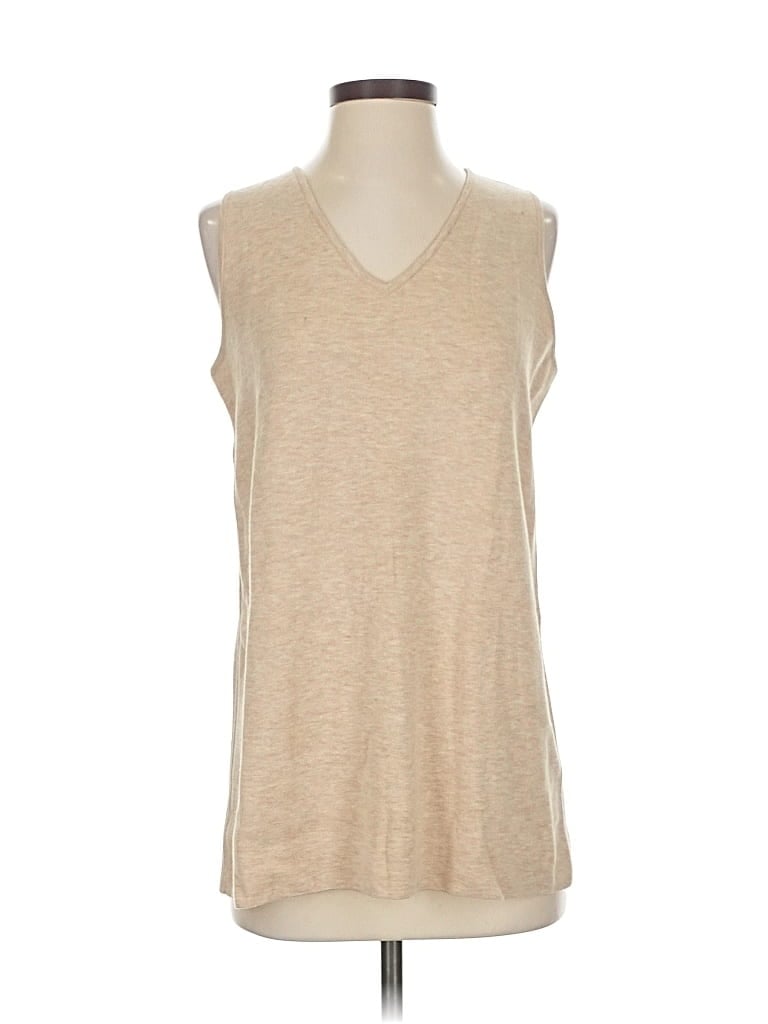 Click to view more detailed imagery on our partner's website Pre-owned Jjill Sweater Vest In Brown