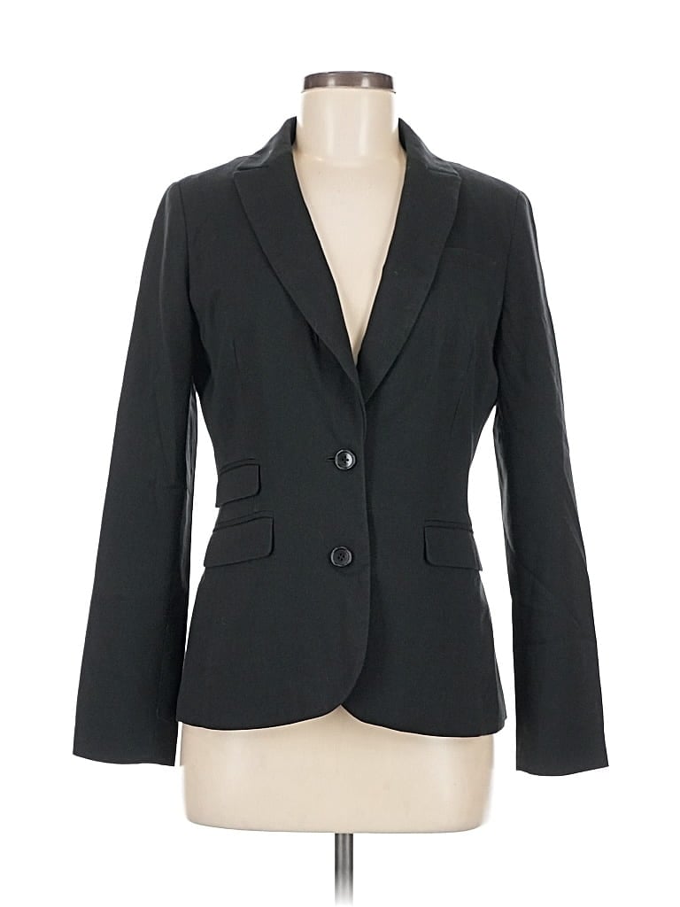 Pre-owned Banana Republic Factory Store Blazer Jacket In Black