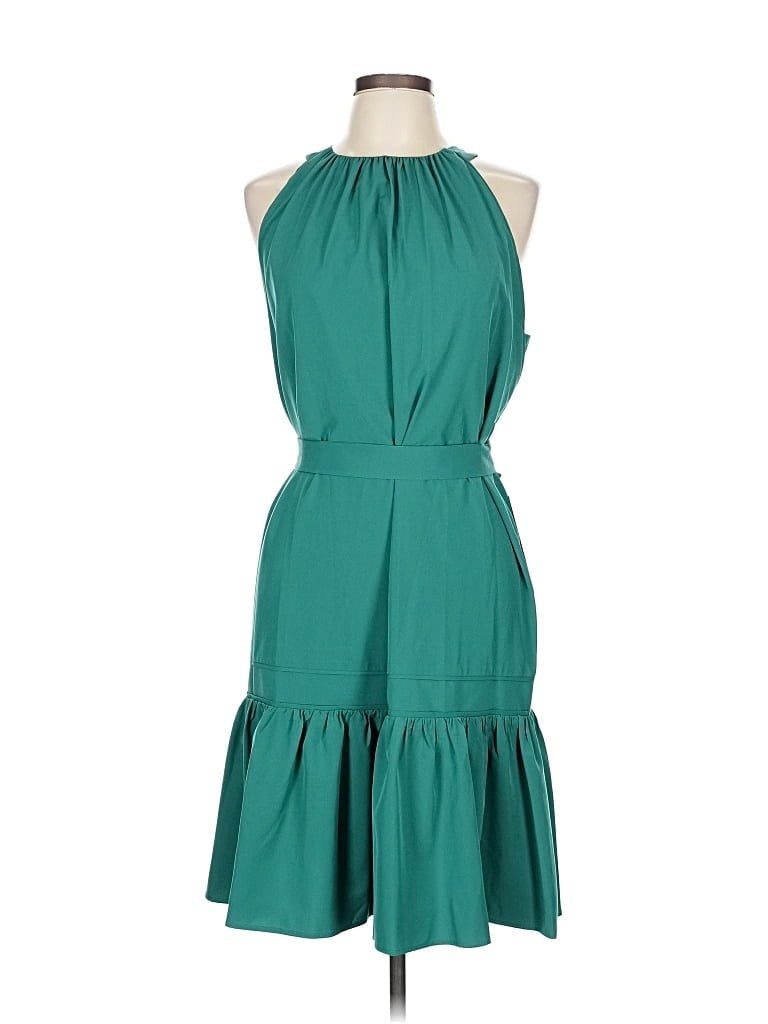 Pre-owned Calvin Klein Cocktail Dress In Blue