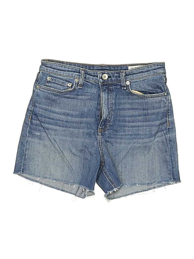 Pre-owned Rag & Bone Denim Shorts In Blue