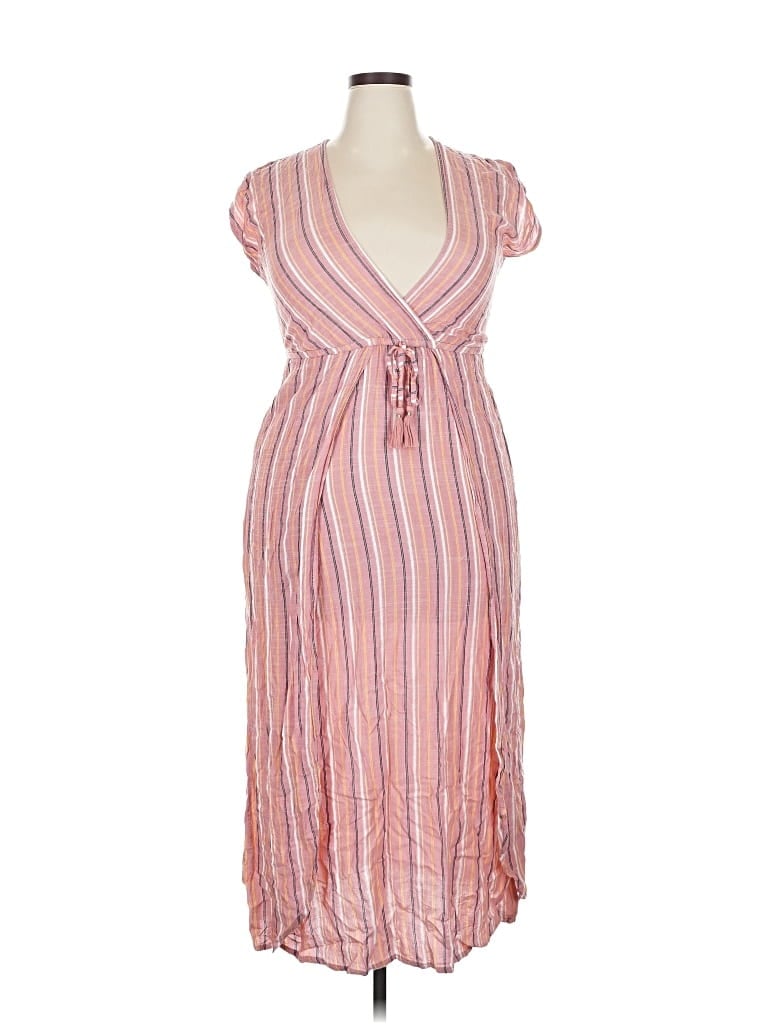 Pre-owned Blue Island Casual Dress In Pink