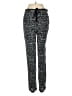 Rebecca Taylor 100% Rayon Print Black Casual Pants Size 8 - photo 1