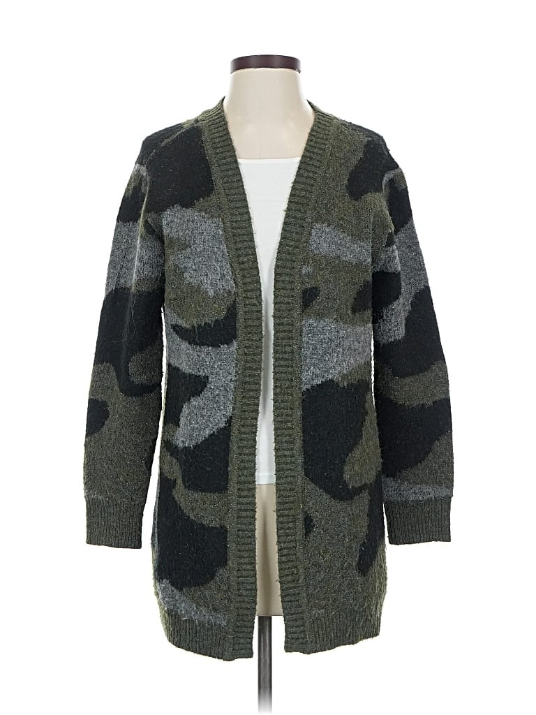 Pre-owned Moth Cardigan Sweater In Green