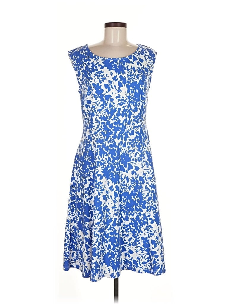 Pre-owned Talbots Cocktail Dress In Blue